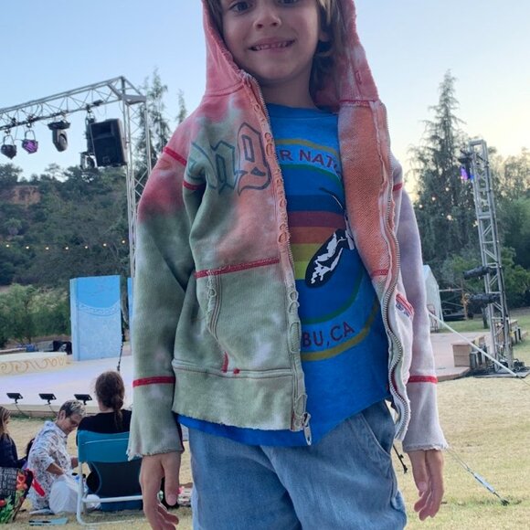 Rare The Great China Wall Los Angeles Salvage Car Club 1999 Kids Zip Hoodie 4 T - Picture 17 of 17